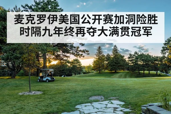 麦克罗伊美国公开赛加洞险胜 时隔九年终再夺大满贯冠军